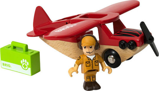 Brio Toys Safari Airplane for 3+ years+ Years