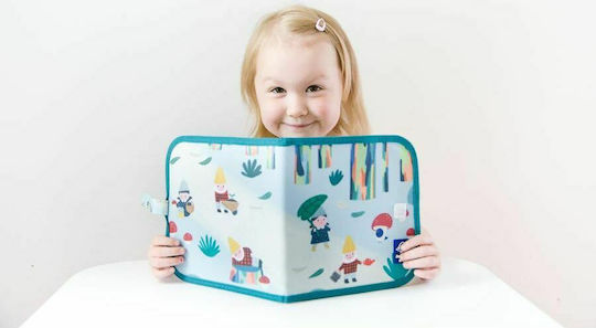 Jaq Jaq Bird Painting Chalkboard Book with Chalks Gnomes for Children 3+ years Years
