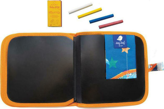 Jaq Jaq Bird Painting Chalkboard Book With Chalk Dinosaurs for Children 3+ years Years