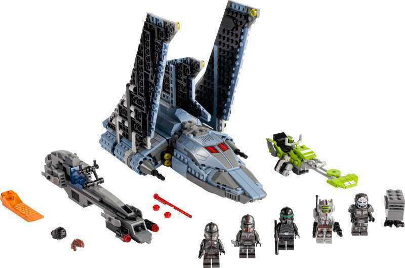 LEGO Star Wars The Bad Batch Attack Shuttle pentru 9+ ani Ani