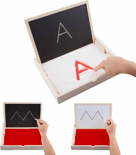 Akros Πολυαισθητηριακό Σετ Προ-Γραφής Montessori Εκπαιδευτικό Παιχνίδι Γνώσεων για 3-6 Ετών