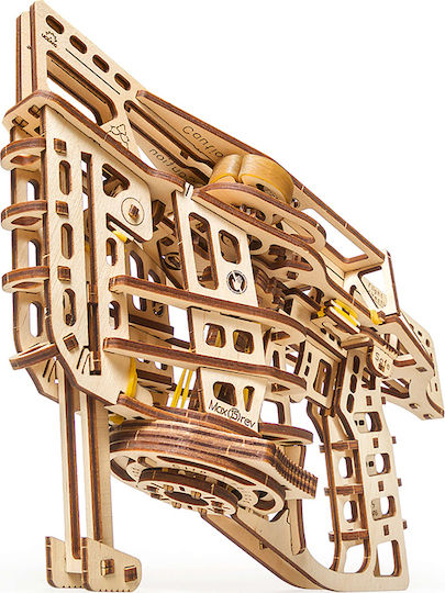 Ugears Παιχνίδι Κατασκευών Ξύλινo Εκτοξευτήρας Αεροπλάνων για Παιδιά 12+ Ετών