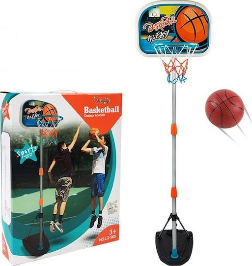 Blue Toys Παιδική Μπασκέτα Εξωτερικού χώρου με Βάση και Μπάλα