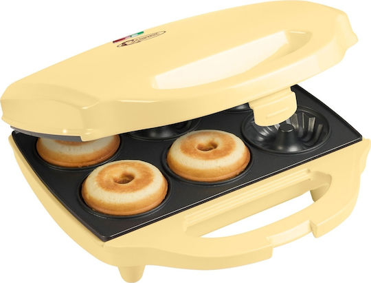 Bestron 6 Cups Donut Maker Yellow AGHM200 900W