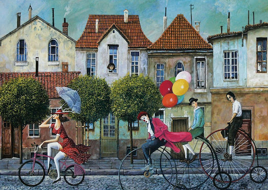 Kids Puzzle Unicycling for 8+ years old+ Years 260pcs Art Puzzle