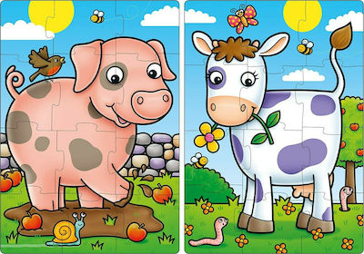 Kinderpuzzle Οι Πρώτοι Φίλοι της Φάρμας für 2++ Jahre 12pcs Orchard