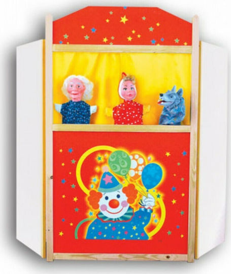 Afoi Kalantzi Puppentheater Holzpuppentheater