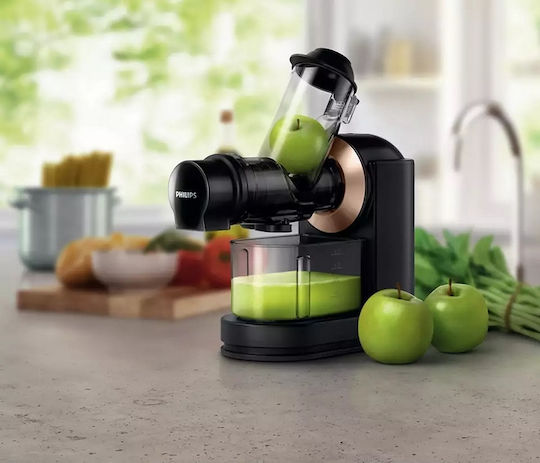 Philips Сокоизстисквач Slow Juicing 150W Черен