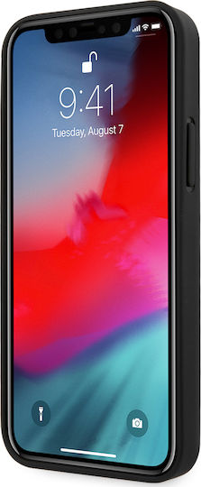 Ferrari Off Track Quilted Back Cover Δερμάτινο Μαύρο (iPhone 12 Pro Max)