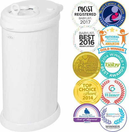 Ubbi Diaper Disposal Bin Slate 1pcs