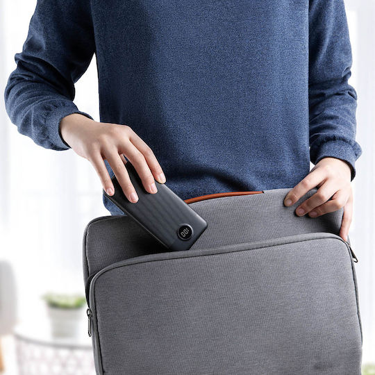 Veger VP1105 Power Bank 10000mAh με 2 Θύρες USB-A και Θύρα USB-C Μαύρο