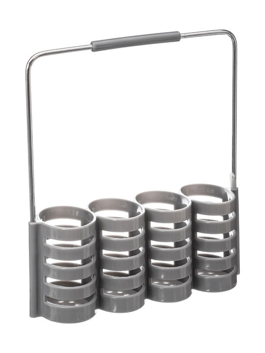 Geo Cutlery set Gray 24pcs