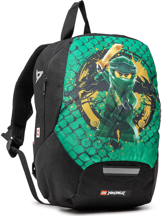 LEGO Ninjago Green Schulranzen Rucksack Kindergarten Grün mit Flaschenhalter