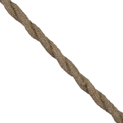 GloboStar Stoffkabel 2x0.75mm² in Beige Farbe 77643