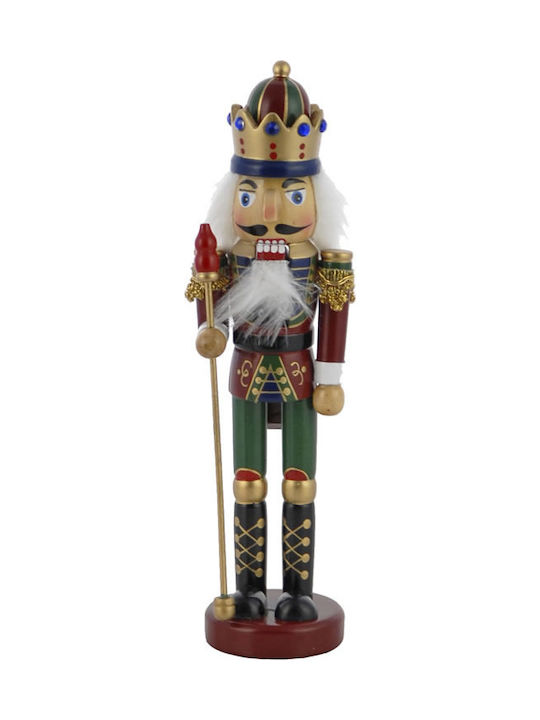 TnS Nutcracker de Crăciun Lemn Înălțime 25cm. (desene și modele diverse)