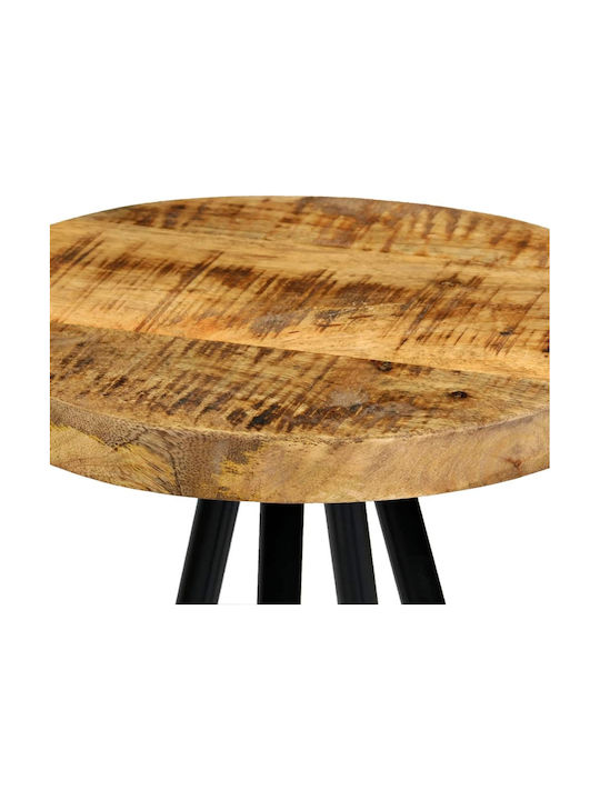 Scaune Bar Lemn Mango 4buc 30x30x76buc