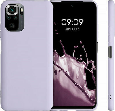 KWmobile Back Cover Σιλικόνης Lavender (Redmi Note 10 / 10s)