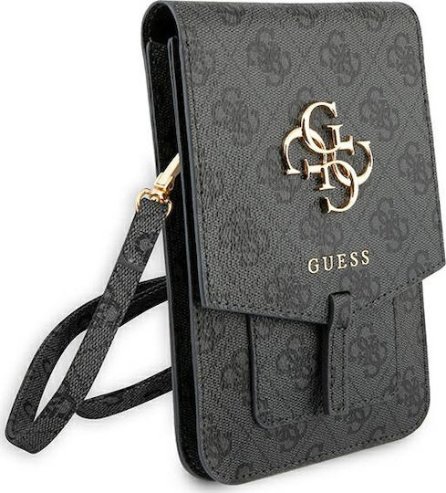 Guess 4G Big Logo Pouch Up To 7" Gray GUWBG4GFGR