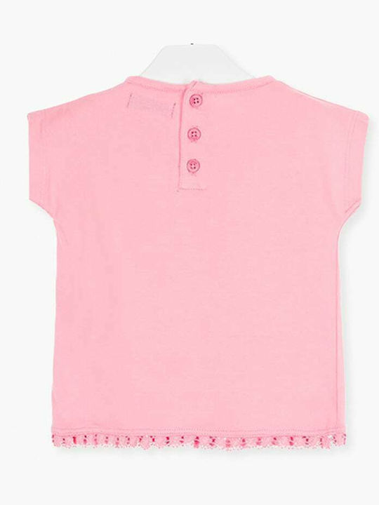 Losan Kids Blouse Short Sleeve Pink