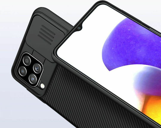 Nillkin Camshield Back Cover Plastic 0.2mm Negru (Galaxy A22 4G - Galaxy A22 4G)