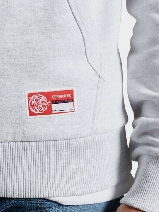 Track & Field Hoodie Φούτερ με Κουκούλα Γκρι