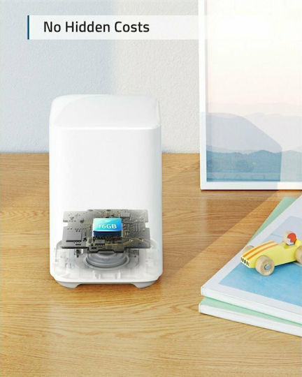 Eufy Surveillance System EufyCam 2 Pro 3 Cameras Wireless Cameras IP 4MP with Control Hub