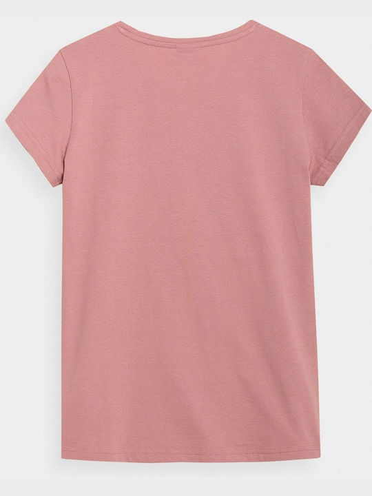 4F Women's Athletic T-shirt Pink