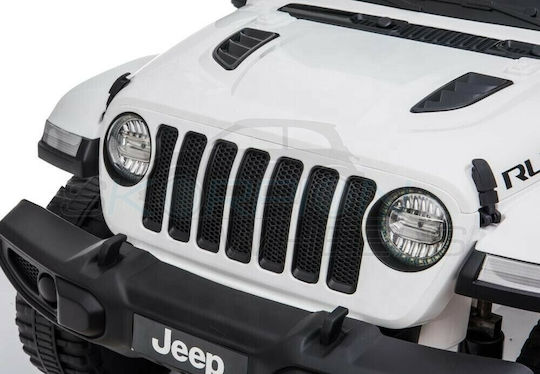 Wrangler Rubicon Μονοθέσιο με Τηλεκοντρόλ Licensed 12 Volt Λευκό