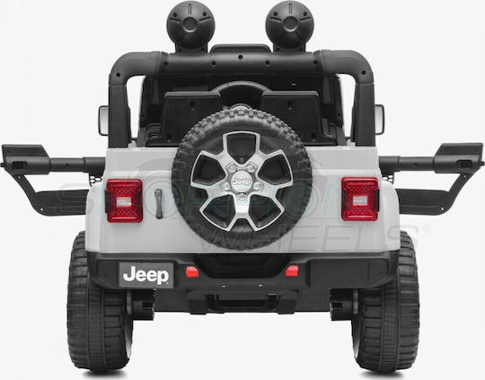 Wrangler Rubicon Μονοθέσιο με Τηλεκοντρόλ Licensed 12 Volt Λευκό