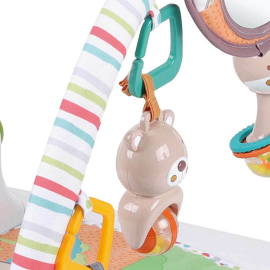 Bebe Stars Piano Raccoon Baby Gym for Newborns