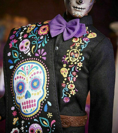 Barbie Signature 2021 Dia De Los Muertos Collectible Boy Doll Ken for 6+ years old+ Years