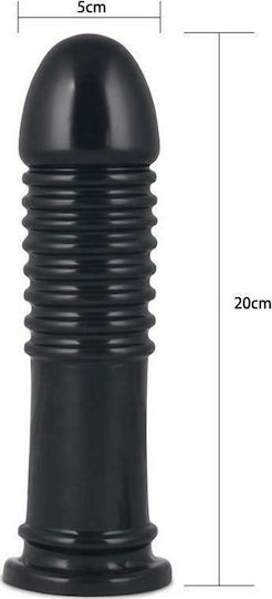 Lovetoy King Sized Anal Bumper Plug Πρωκτική Σφήνα Μαύρη 20cm