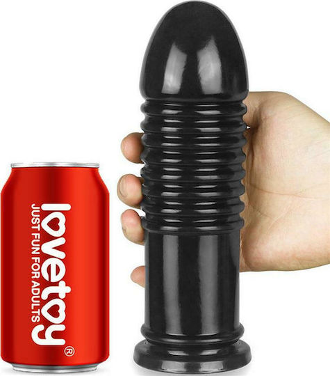 Lovetoy King Sized Anal Bumper Plug Πρωκτική Σφήνα Μαύρη 20cm