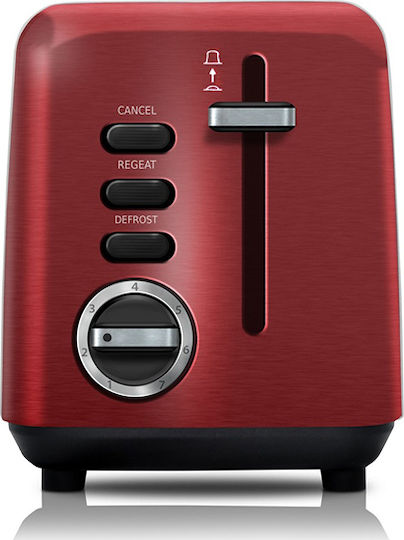 Gotie GTO-100R Φρυγανιέρα 2 Θέσεων 925W Κόκκινη