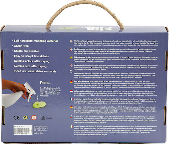 Creativ Company Silk Clay Set Детски Глина Подредба Многоцветенς 98110