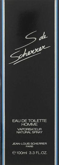 Jean Louis Scherrer S De Sherrer Homme Eau de Toilette 100ml