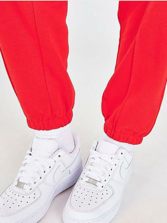 Sportswear Sweatpants Jogger Fleece Orange