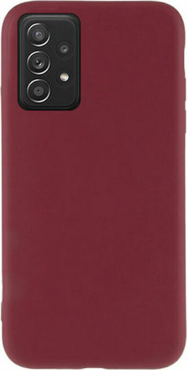 iLike Matt Back Cover Σιλικόνης Μπορντό (Galaxy A72)