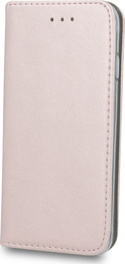 Book Δερματίνης Ροζ Χρυσό (Galaxy A32 4G)