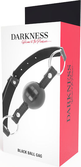 Darkness Ball Gag Knebel in Schwarz Farbe