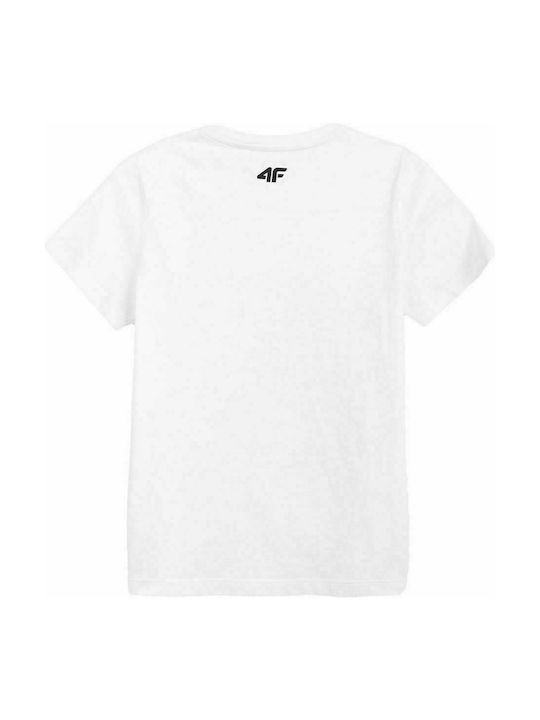 4F Kinder T-shirt Weiß