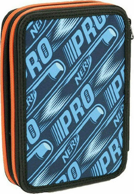 Gim Nerf Win Pencil Case with 2 Compartments Blue