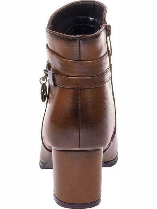 Stiefeletten Damen Braun