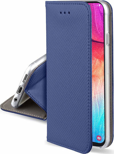 Book Piele artificială Albastru (Galaxy A02s)