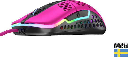Xtrfy M42 RGB Gaming Ποντίκι 16000 DPI Pink