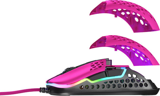 Xtrfy M42 RGB Gaming Ποντίκι 16000 DPI Pink