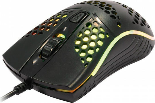 Rebeltec Ghost RGB Gaming Mouse 3200 DPI Negru