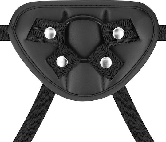 Cyber Silicock Harness με Dildo 20.9cm και Δόνηση στο χρώμα του δέρματος