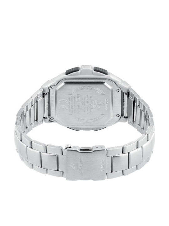 Casio Ρολόι Μπαταρίας με Μεταλλικό Μπρασελέ