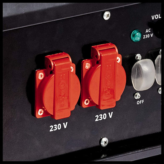 Einhell TC-PG 55/E5 Generator Benzină (în patru timpi) Patru timpi cu Roți și Putere Maximă 4.125kVA